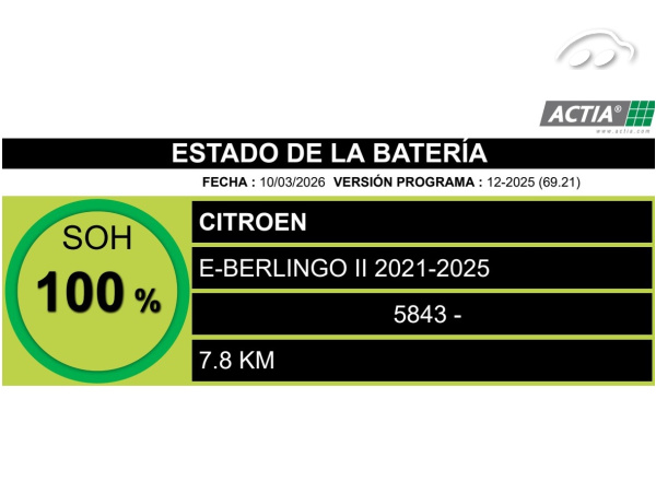 Citroen Berlingo TALLA M 50KW SHINE 11