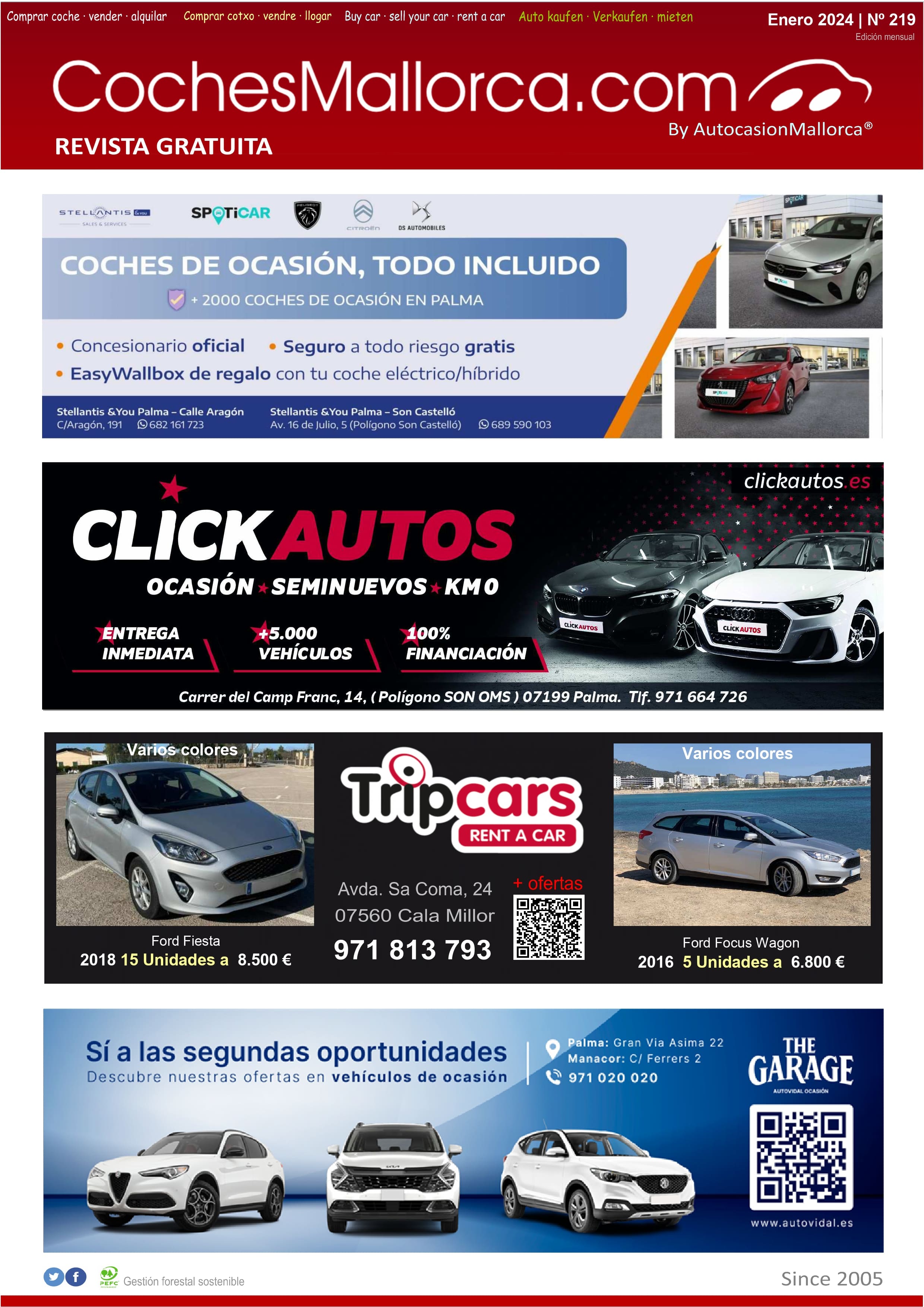 Portada de la revista AutocasionMallorca.com